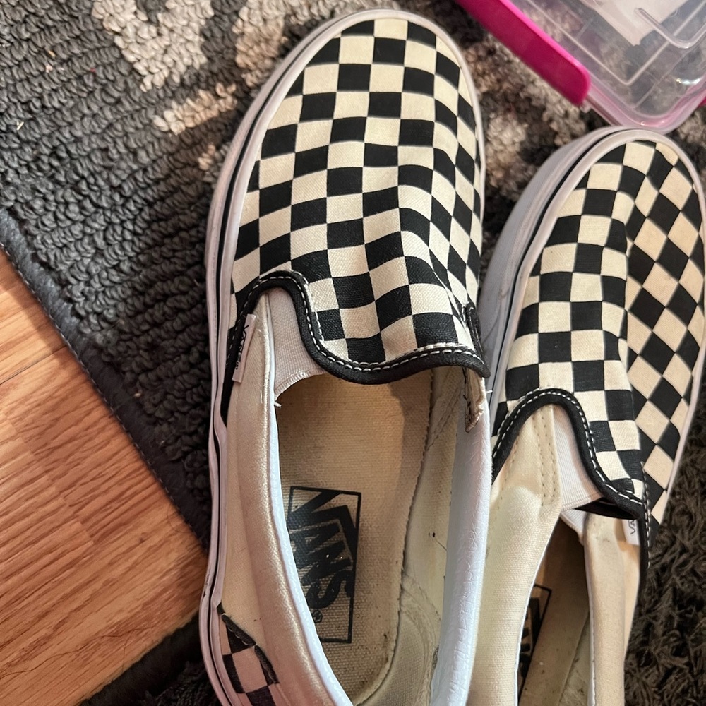 Vans checkerboard